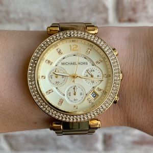 Michael Kors Parker Gold-Tone Watch